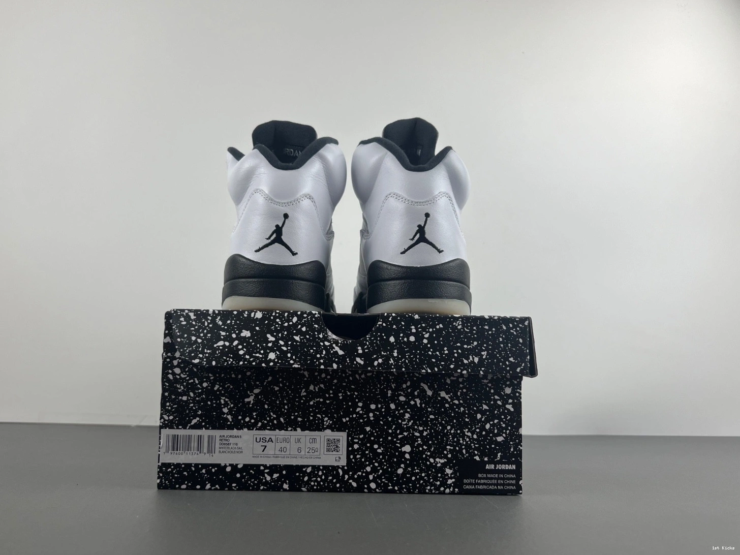 5 Black Air DD0587-110 Jordan White 0126